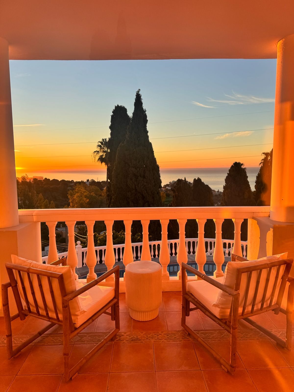 Sunset terrace